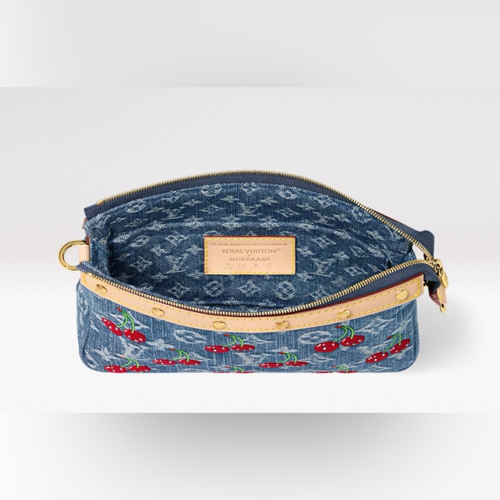 ❌NO LONGER AVAILABLE❌ Louis Vuitton x Takashi Murakami Pochette Accessories - Picture 6 of 15